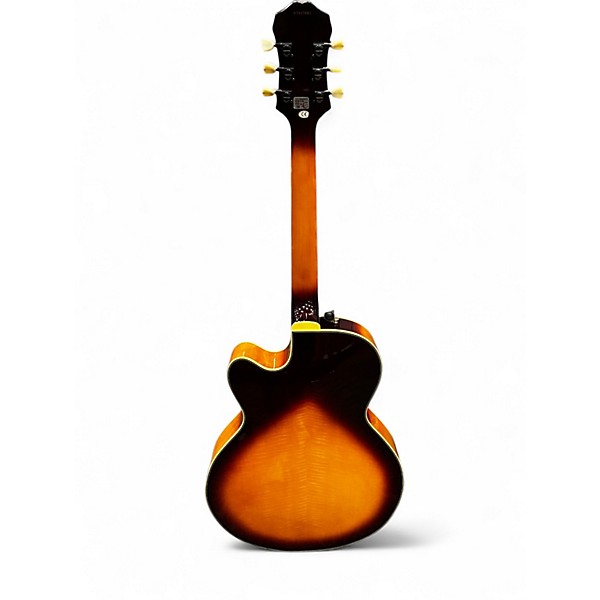 Used Epiphone Joe Pass Emperor II 2 Color Sunburst Hollow Body Electric Guitar