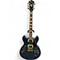 Used Ibanez AS73G Blue Sapphire Hollow Body Electric Guitar thumbnail