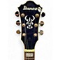 Used Ibanez AS73G Blue Sapphire Hollow Body Electric Guitar