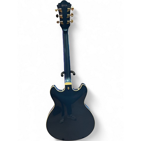 Used Ibanez AS73G Blue Sapphire Hollow Body Electric Guitar