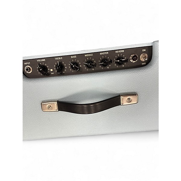 Used Fender Blues Junior IV SONIC BLUE 15W 1x12 Tube Guitar Combo Amp