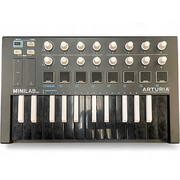 Used Arturia Minilab MKII MIDI Controller