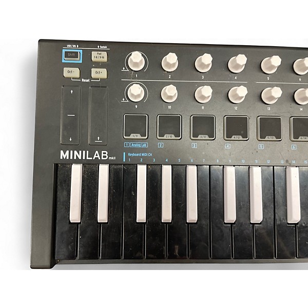 Used Arturia Minilab MKII MIDI Controller