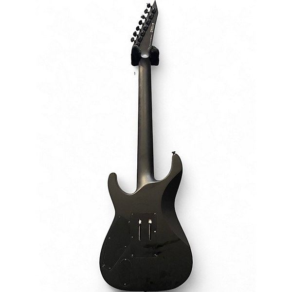Used ESP LTD M1007 Baritone Charcoal Burst Satin Solid Body Electric Guitar