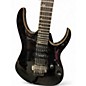 Used Ibanez RG2770Z Trans Black Solid Body Electric Guitar