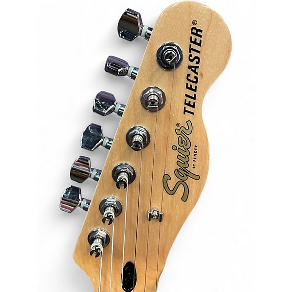 Used Squier AFFINITY TELECASTER FMT SH Crimson Red Trans Solid Body Electric Guitar