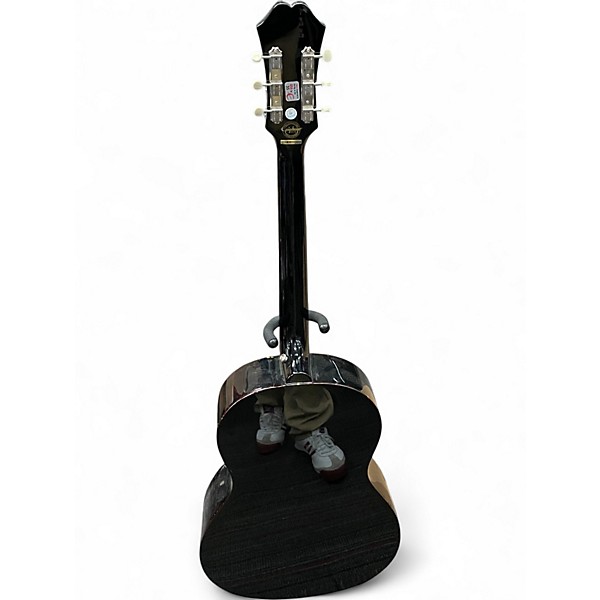 Used Epiphone ft30ce Black Acoustic Guitar