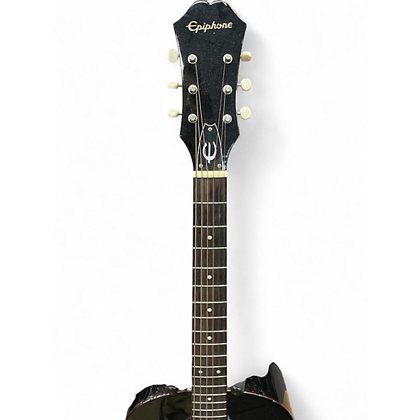 Used Epiphone ft30ce Black Acoustic Guitar