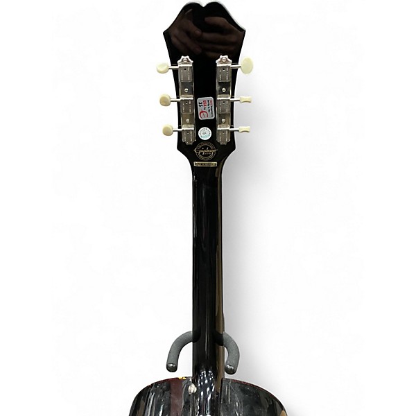 Used Epiphone ft30ce Black Acoustic Guitar