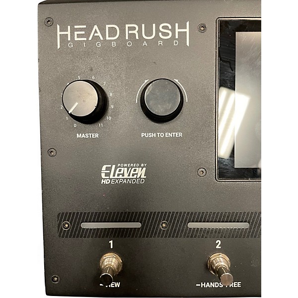 Used HeadRush gigboard Effect Processor