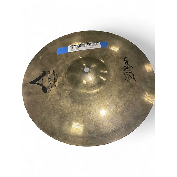 Used Zildjian 13in A Custom Hi Hat Bottom Cymbal