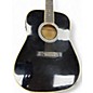 Used Estaban AL-100 BLACK Acoustic Electric Guitar