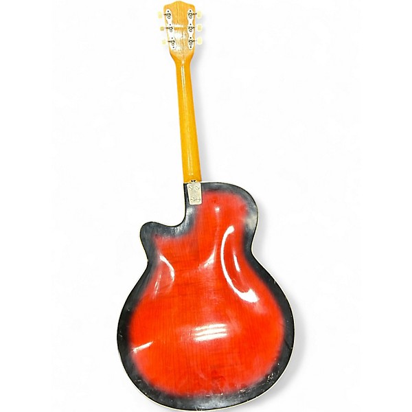 Vintage 1960s Framus 5/54 Archtop 2 Color Sunburst Acoustic Guitar