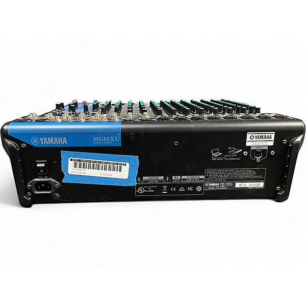 Used Yamaha MG16XU Unpowered Mixer