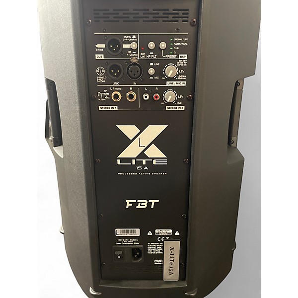 Used FBT X-LITE 15A Powered Speaker