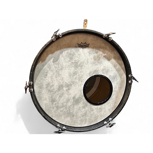 Used 1970s Stewart 4 Piece Japanese Orange Sparkle Drum Kit