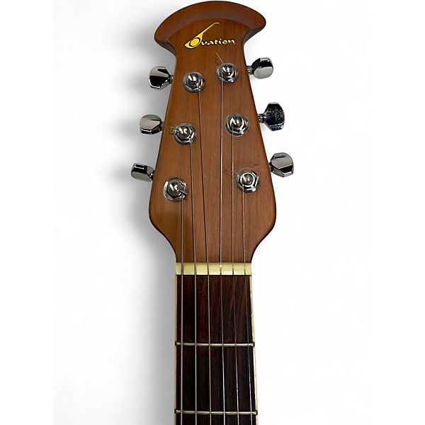 Used Ovation CC 057 Black Acoustic Electric Guitar