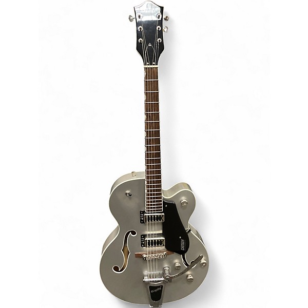 Used Gretsch Guitars G5420T Electromatic Silver Hollow Body Electric Guitar