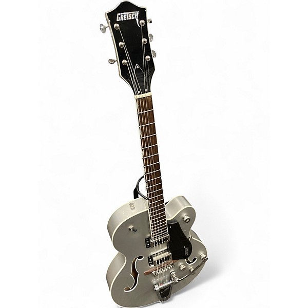 Used Gretsch Guitars G5420T Electromatic Silver Hollow Body Electric Guitar