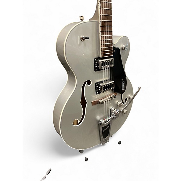 Used Gretsch Guitars G5420T Electromatic Silver Hollow Body Electric Guitar