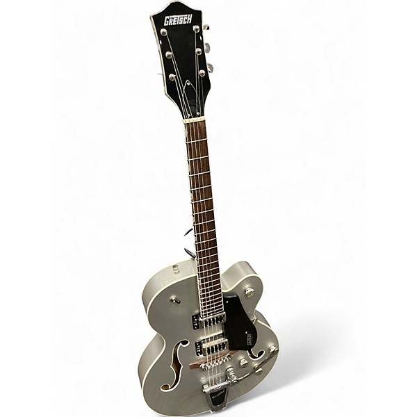 Used Gretsch Guitars G5420T Electromatic Silver Hollow Body Electric Guitar