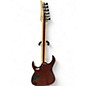 Used Ibanez RGAIX6FM Transparent Gray Flat Solid Body Electric Guitar