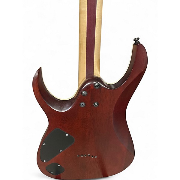 Used Ibanez RGAIX6FM Transparent Gray Flat Solid Body Electric Guitar