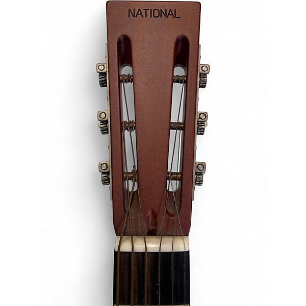 Used National NRP Single Cone steel dobro silver Acoustic Guitar