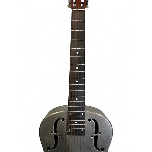 Used National NRP Single Cone steel dobro silver Acoustic Guitar