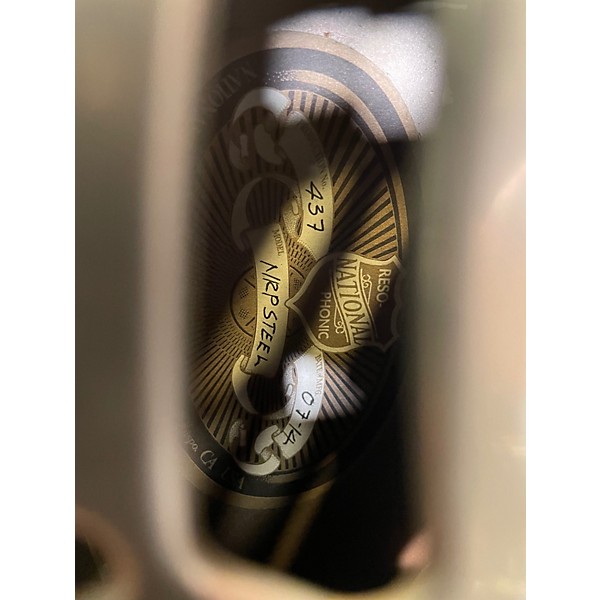 Used National NRP Single Cone steel dobro silver Acoustic Guitar