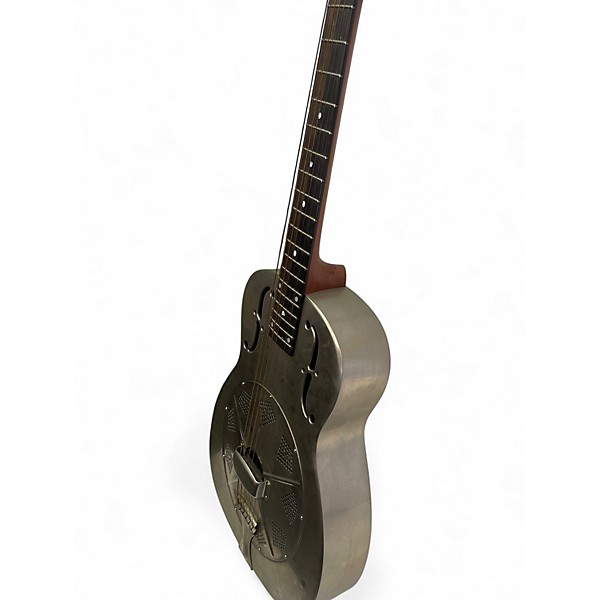 Used National NRP Single Cone steel dobro silver Acoustic Guitar