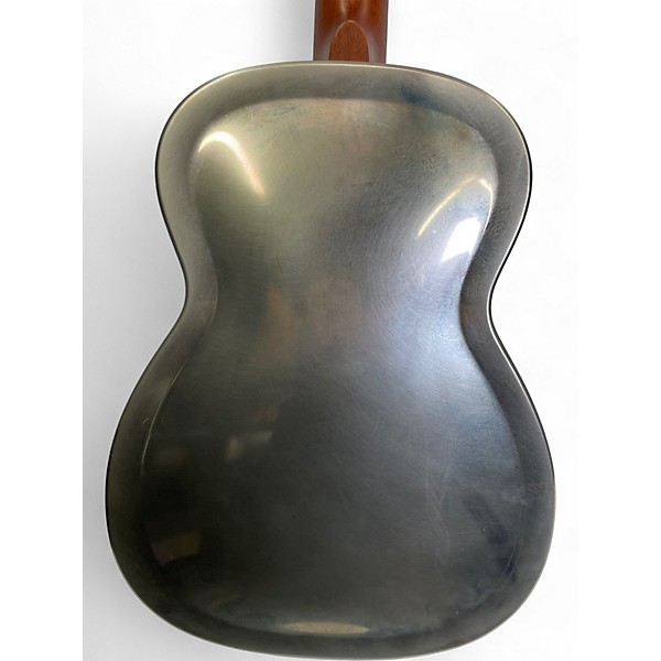 Used National NRP Single Cone steel dobro silver Acoustic Guitar