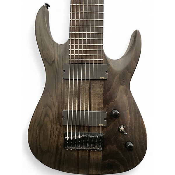 Used Agile Septor 930 9 String Charcoal Solid Body Electric Guitar