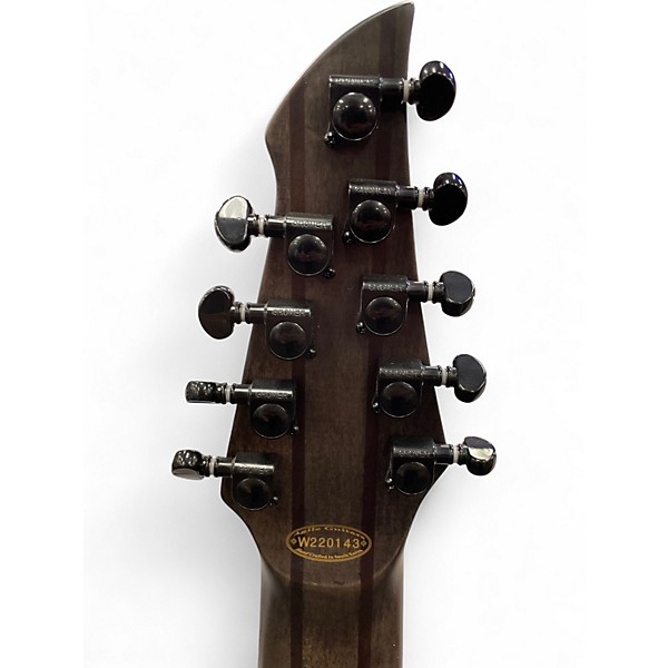 Used Agile Septor 930 9 String Charcoal Solid Body Electric Guitar