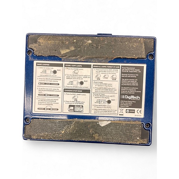 Used Digitech JAM MAN Pedal