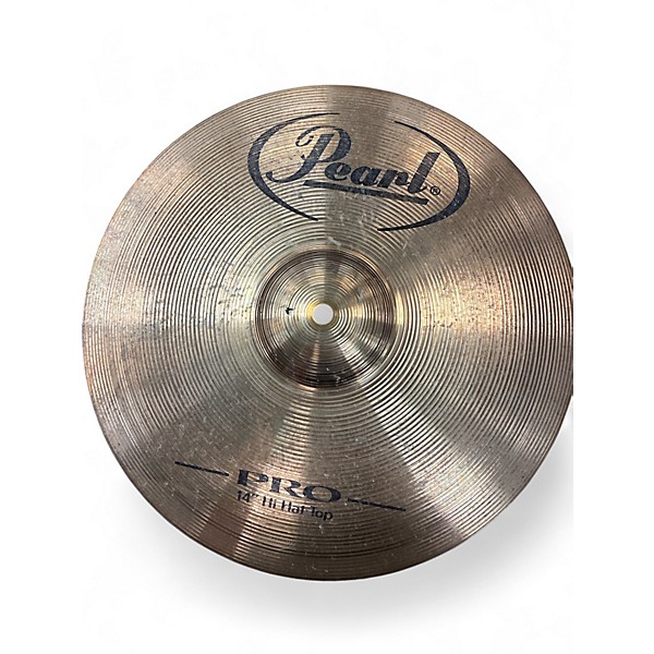 Used Pearl 14in Pro Hi Hats Cymbal