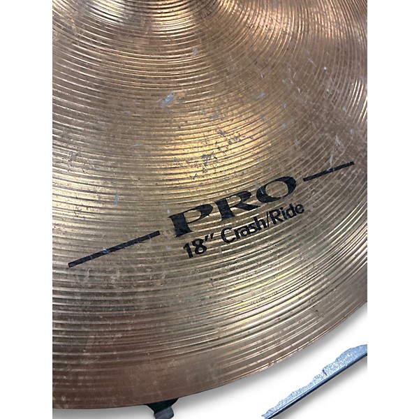 Used Pearl 18in Pro Crash Ride Cymbal