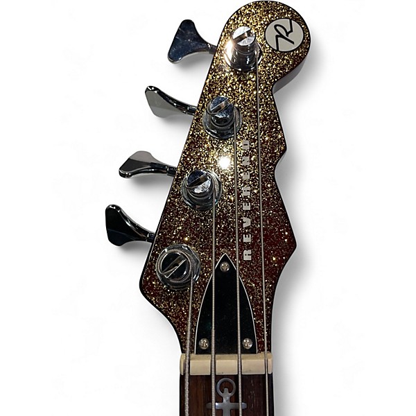 Used Reverend mike watt sparkle Electric Bass Guitar