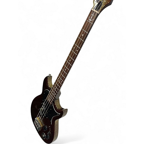 Used Reverend mike watt sparkle Electric Bass Guitar
