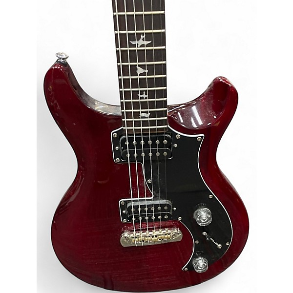 Used PRS Mira SE Cherry Solid Body Electric Guitar