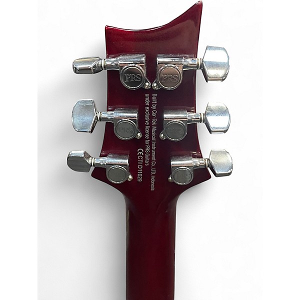 Used PRS Mira SE Cherry Solid Body Electric Guitar