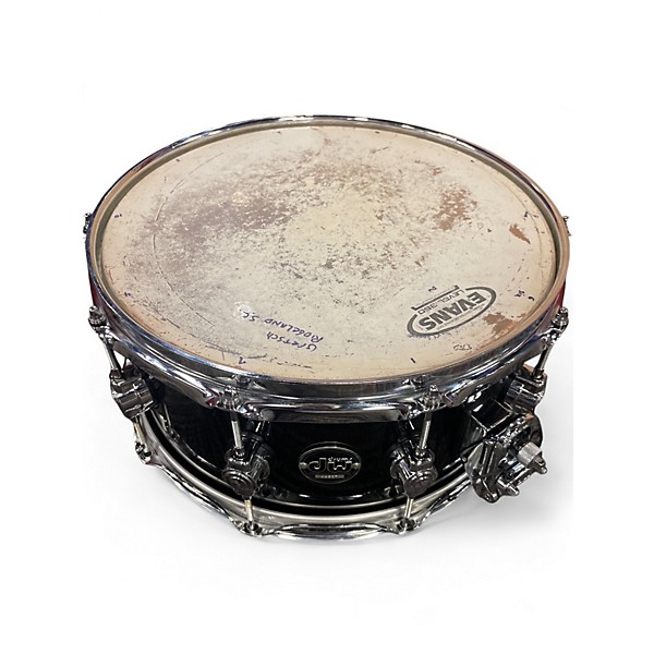 Used DW 14in Performance Series Snare Black Drum