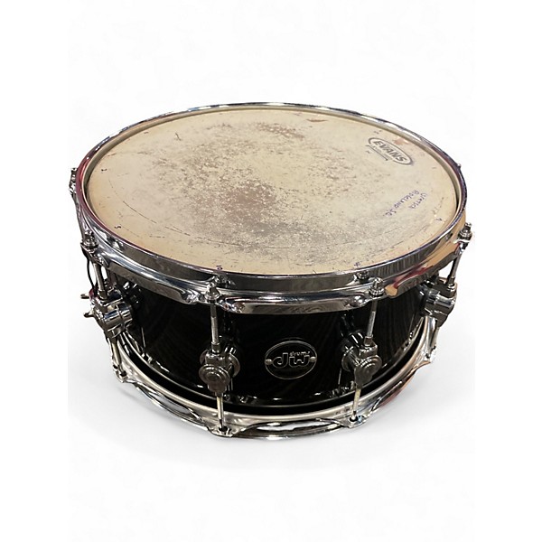Used DW 14in Performance Series Snare Black Drum