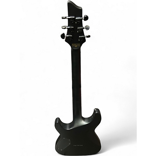 Used Schecter Guitar Research C1 STEALTH Black Solid Body Electric Guitar