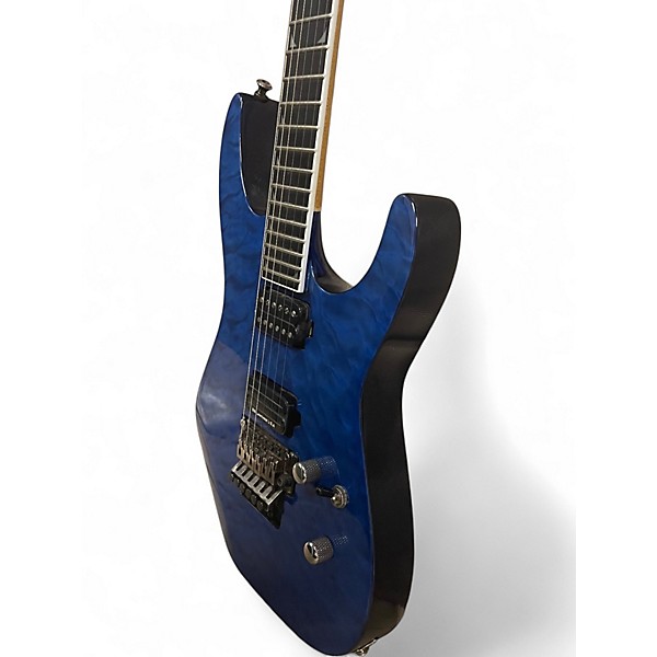 Used Jackson SL2Q Pro Series Soloist Blue Solid Body Electric Guitar