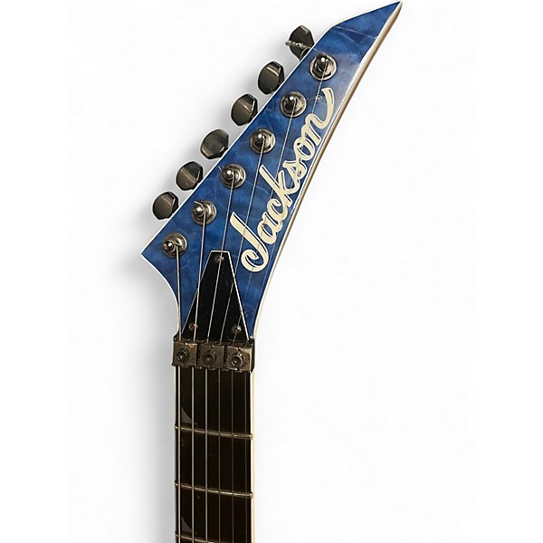 Used Jackson SL2Q Pro Series Soloist Blue Solid Body Electric Guitar