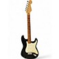 Used Fender Standard Stratocaster Black Solid Body Electric Guitar thumbnail