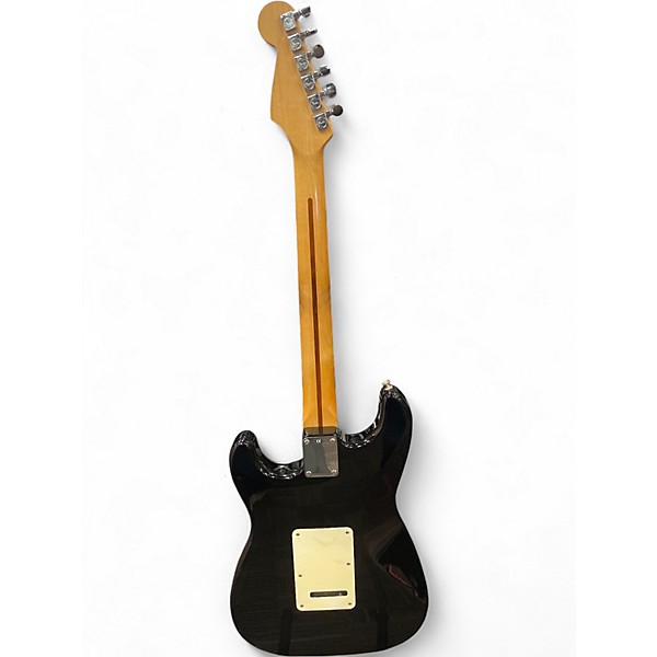 Used Fender Standard Stratocaster Black Solid Body Electric Guitar