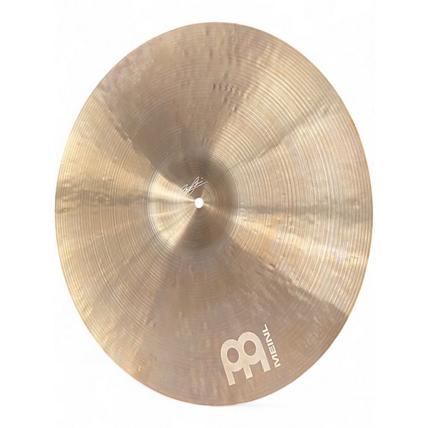 Used MEINL 18in BYZANCE SAND MEDIUM CRASH BENNY GREB Cymbal