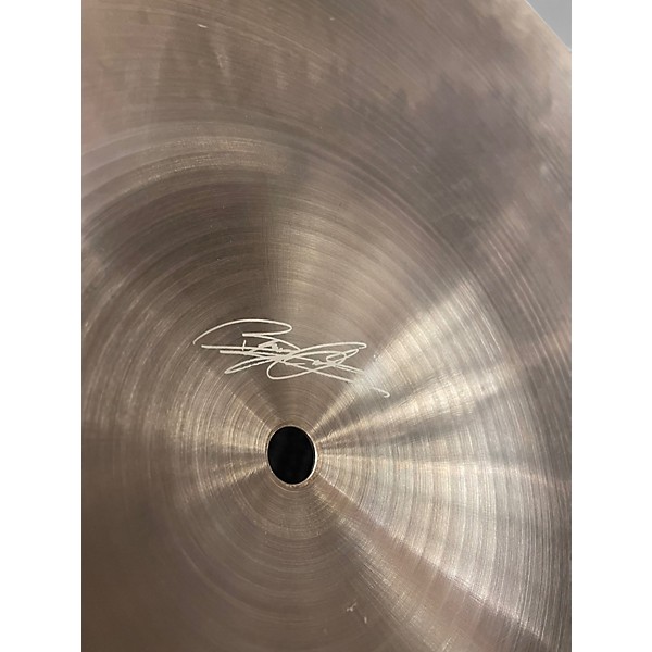 Used MEINL 18in BYZANCE SAND MEDIUM CRASH BENNY GREB Cymbal